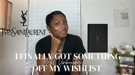 UNBOXING: YSL PASSPORT HOLDER 